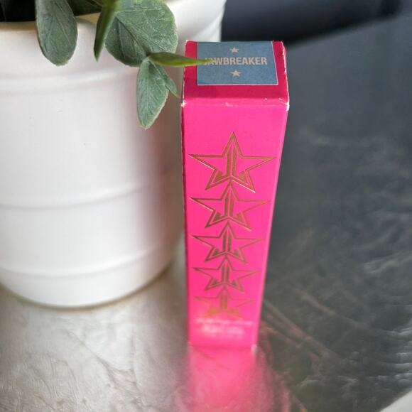 Jeffree Star Velour Liquid Matte Jawbreaker Bright Blue Baby Blue Lipstick New - Picture 4 of 5